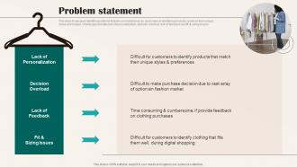 Problem Statement Stitch Fix Investor Funding Elevator Pitch Deck