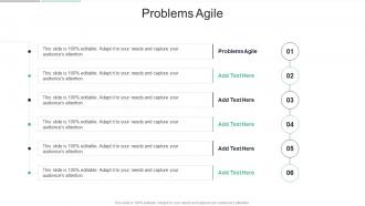Problems Agile In Powerpoint And Google Slides Cpb