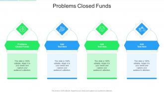Problems Closed Funds In Powerpoint And Google Slides Cpb