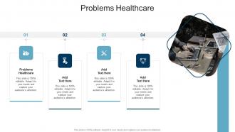 Problems Healthcare In Powerpoint And Google Slides Cpb