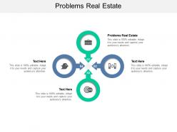 Problems real estate ppt powerpoint presentation show styles cpb
