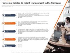 Problems related to talent management in the company ppt layouts design inspiration