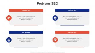 Problems SEO In Powerpoint And Google Slides Cpb