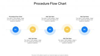 Procedure Flow Chart In Powerpoint And Google Slides Cpb