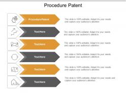 Procedure patent ppt powerpoint presentation file slide cpb