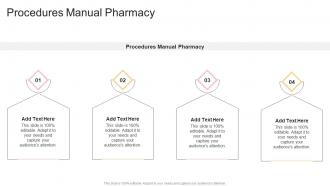 Procedures Manual Pharmacy In Powerpoint And Google Slides Cpb