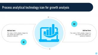 Process Analytical Technology Icon For Growth Analysis