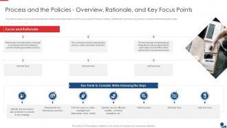 Process And The Policies Overview Rationale And Key Focus Points Ppt Slides Graphics