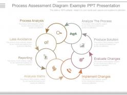 Process assessment diagram example ppt presentation