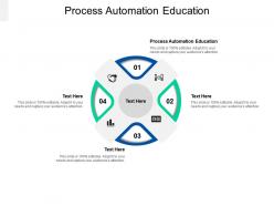 Process automation education ppt powerpoint presentation summary icon cpb