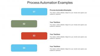 Process automation examples ppt powerpoint presentation infographics cpb