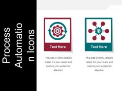 Process Automation Icons Powerpoint Slides