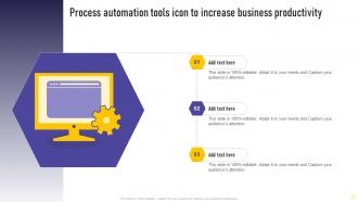 Process Automation Tools Icon To Increase Business Productivity