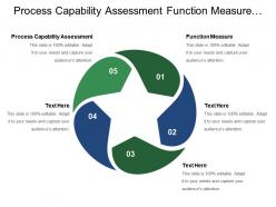 Process capability assessment function measure control asset analyze process