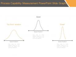 Process capability measurement powerpoint slide graphics