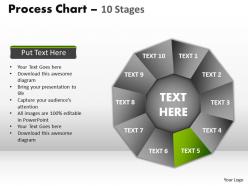 Process chart 10 stages style 1 powerpoint slides and ppt templates 0412