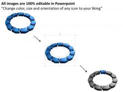 46052508 style circular loop 11 piece powerpoint template diagram graphic slide