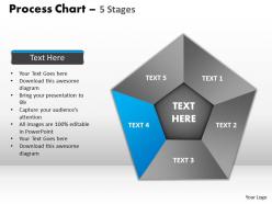 Process chart 5 stages style 1 powerpoint slides and ppt templates 0412