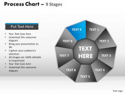 Process chart 9 stages style 1 powerpoint slides and ppt templates 0412