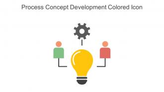 Process Concept Development Colored Icon In Powerpoint Pptx Png And Editable Eps Format