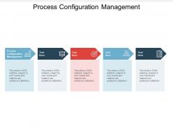 Process configuration management ppt powerpoint presentation mockup cpb