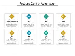 Process control automation ppt powerpoint presentation summary deck cpb