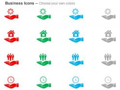 Process control real estate investment team management time management ppt icons graphic
