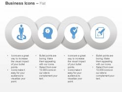 Process control right idea selection growth indication ppt icons graphics
