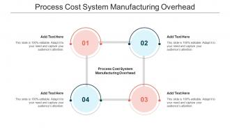 Process Cost System Manufacturing Overhead In Powerpoint And Google Slides Cpb