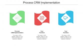 Process CRM Implementation Ppt Powerpoint Presentation File Design Ideas Cpb