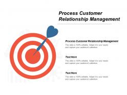 Process customer relationship management ppt powerpoint presentation icon professional cpb
