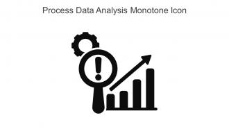 Process Data Analysis Monotone Icon In Powerpoint Pptx Png And Editable Eps Format