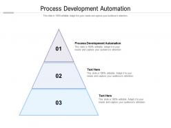 Process development automation ppt powerpoint presentation infographics guide cpb