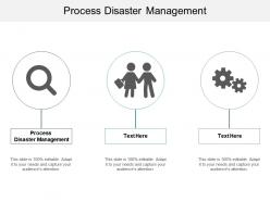 Process disaster management ppt powerpoint presentation show styles cpb