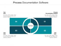 Process documentation software ppt powerpoint presentation gallery graphics tutorials cpb