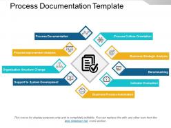 Process documentation template ppt example file
