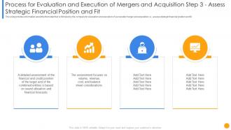 Process evaluation execution mergers acquisition step 3 assess strategic driving factors resulting