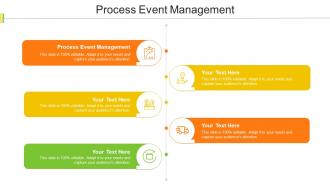 Process Event Management Ppt Powerpoint Presentation Slides Examples Cpb