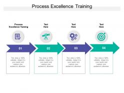 Process excellence training ppt powerpoint presentation summary pictures cpb