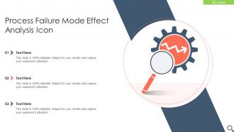 Process Failure Mode Effect Analysis Icon