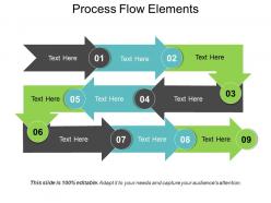 Process flow elements ppt example professional