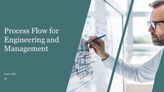 Process Flow For Engineering And Management PPT Mockup AT