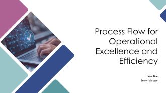 Process Flow For Operational Excellence And Efficiency PPT Structure AT