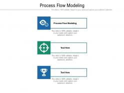 Process flow modeling ppt powerpoint presentation inspiration master slide cpb