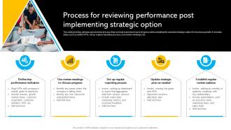 Process For Reviewing Performance Post Identifying Business Core Competencies Strategy SS V