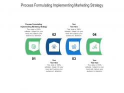 Process formulating implementing marketing strategy ppt powerpoint presentation infographic cpb