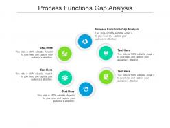 Process functions gap analysis ppt powerpoint presentation file background designs cpb
