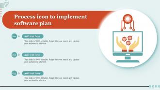 Process Icon To Implement Software Plan
