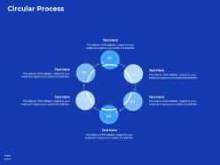 Process improvement in banking sector circular process ppt show inspiration