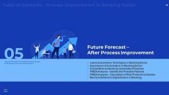 Process improvement in banking sector powerpoint presentation slides